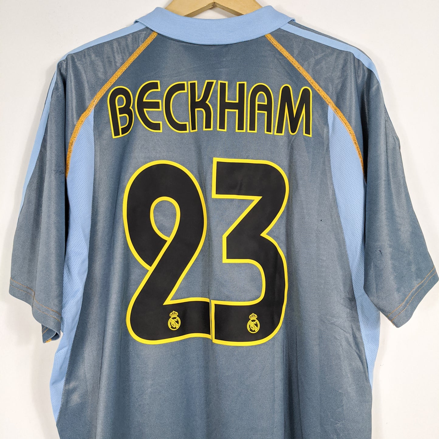 Authentic Real Madrid 2003/04 Third - Beckham #23 Size L