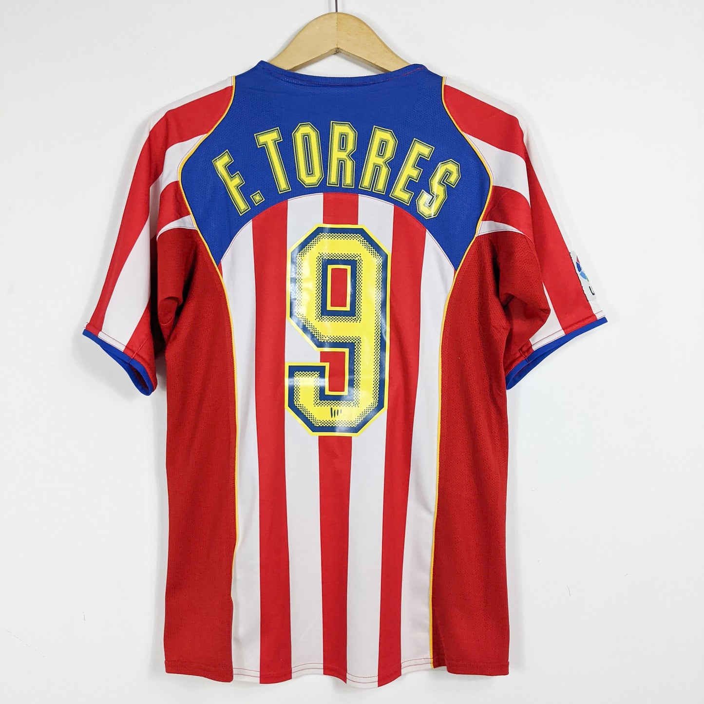 Authentic Atletico Madrid 2004/05 Home - Fernando Torres #9 Size M fit S