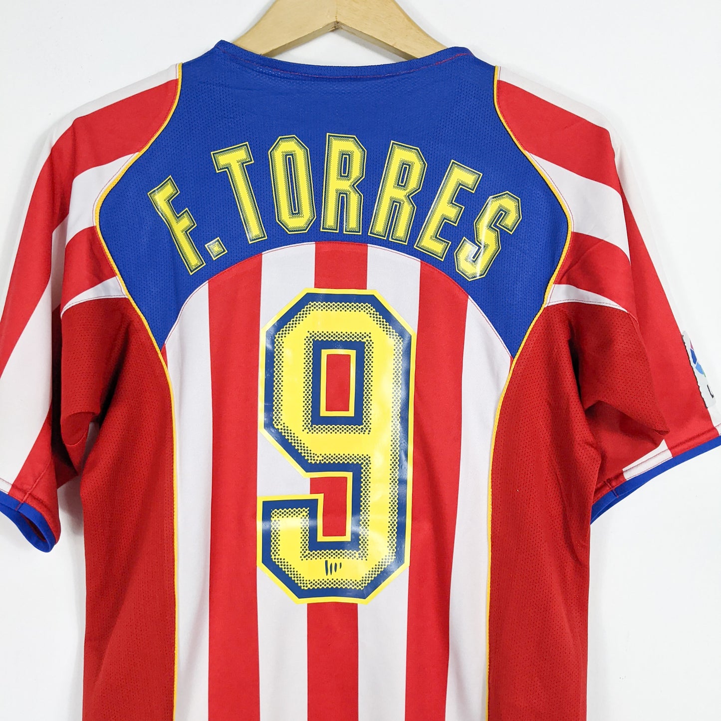 Authentic Atletico Madrid 2004/05 Home - Fernando Torres #9 Size M fit S