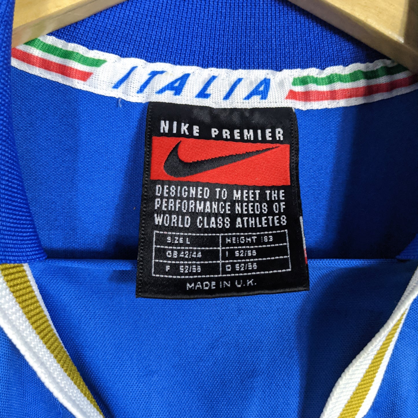 Authentic Italy 1996/97 Home - Maldini #3 Size L