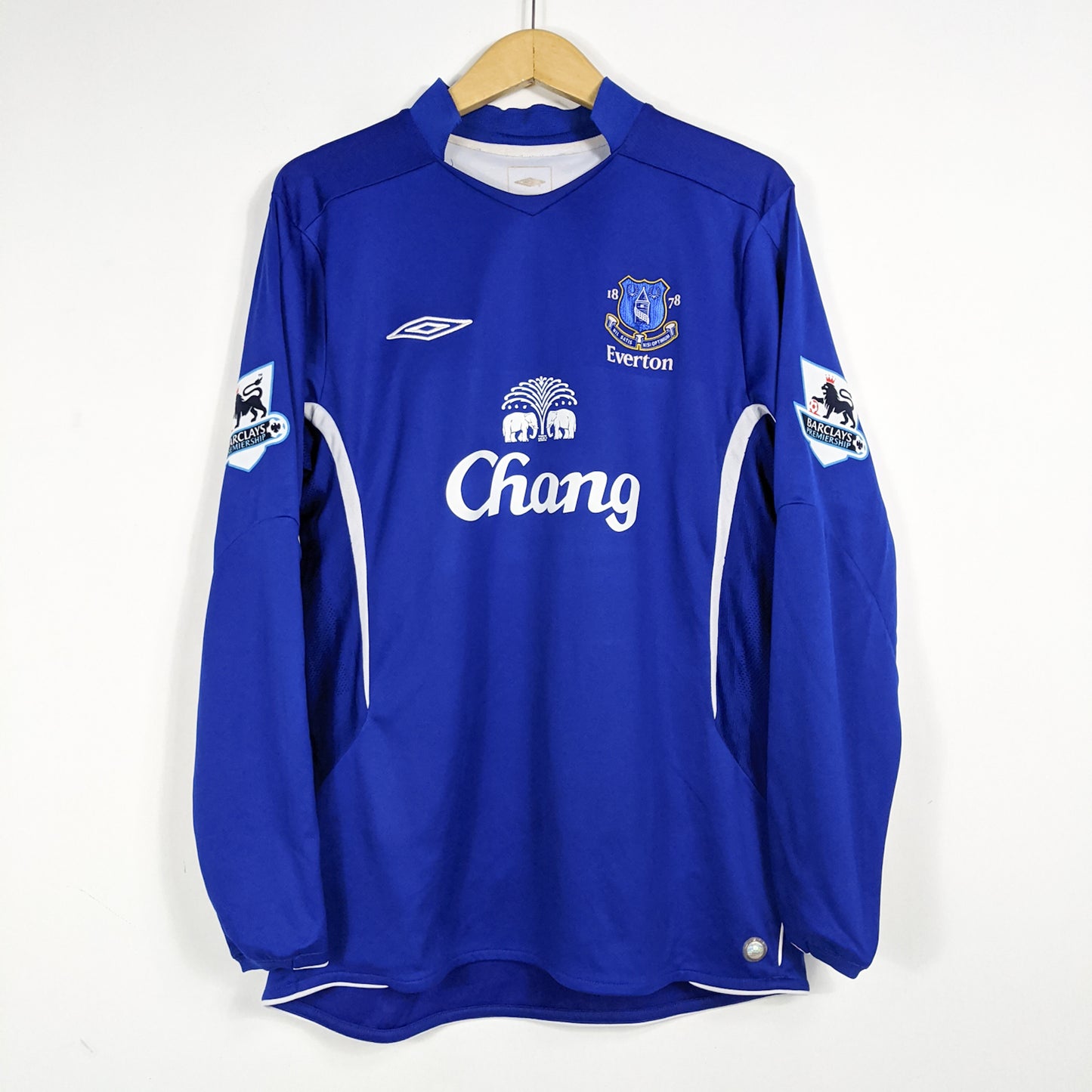 Authentic Everton 2013/14 Away - Tim Cahill #17 Size L (Longsleeve)