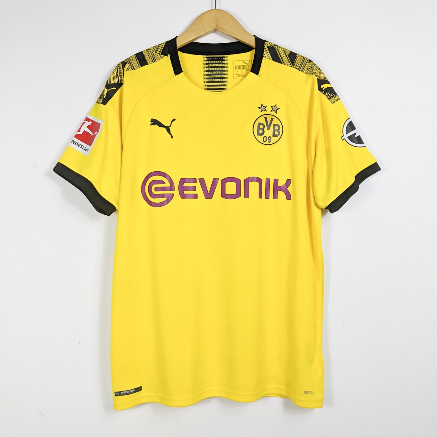 Authentic Dortmund 2019/20 Home - Erling Haaland #17 Size XL