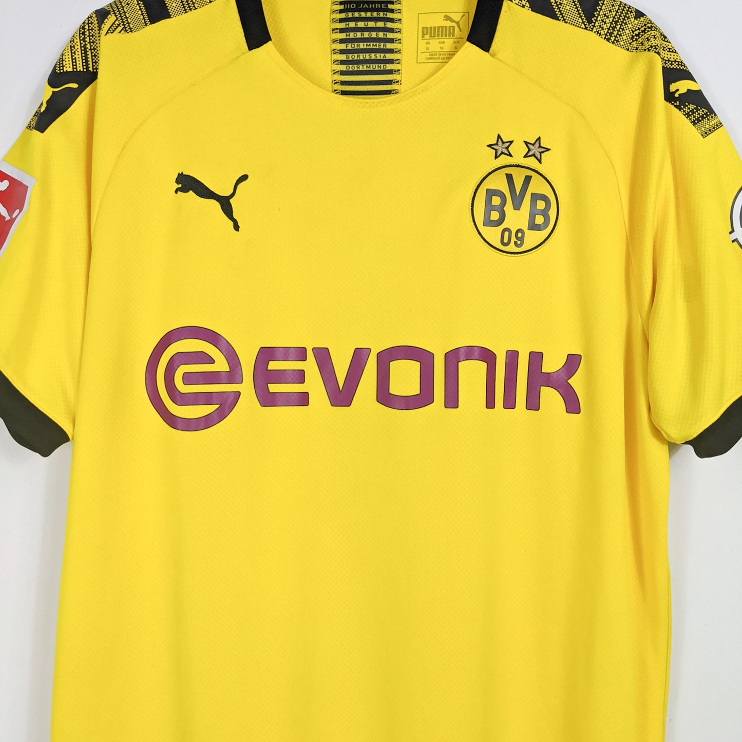 Authentic Dortmund 2019/20 Home - Erling Haaland #17 Size XL