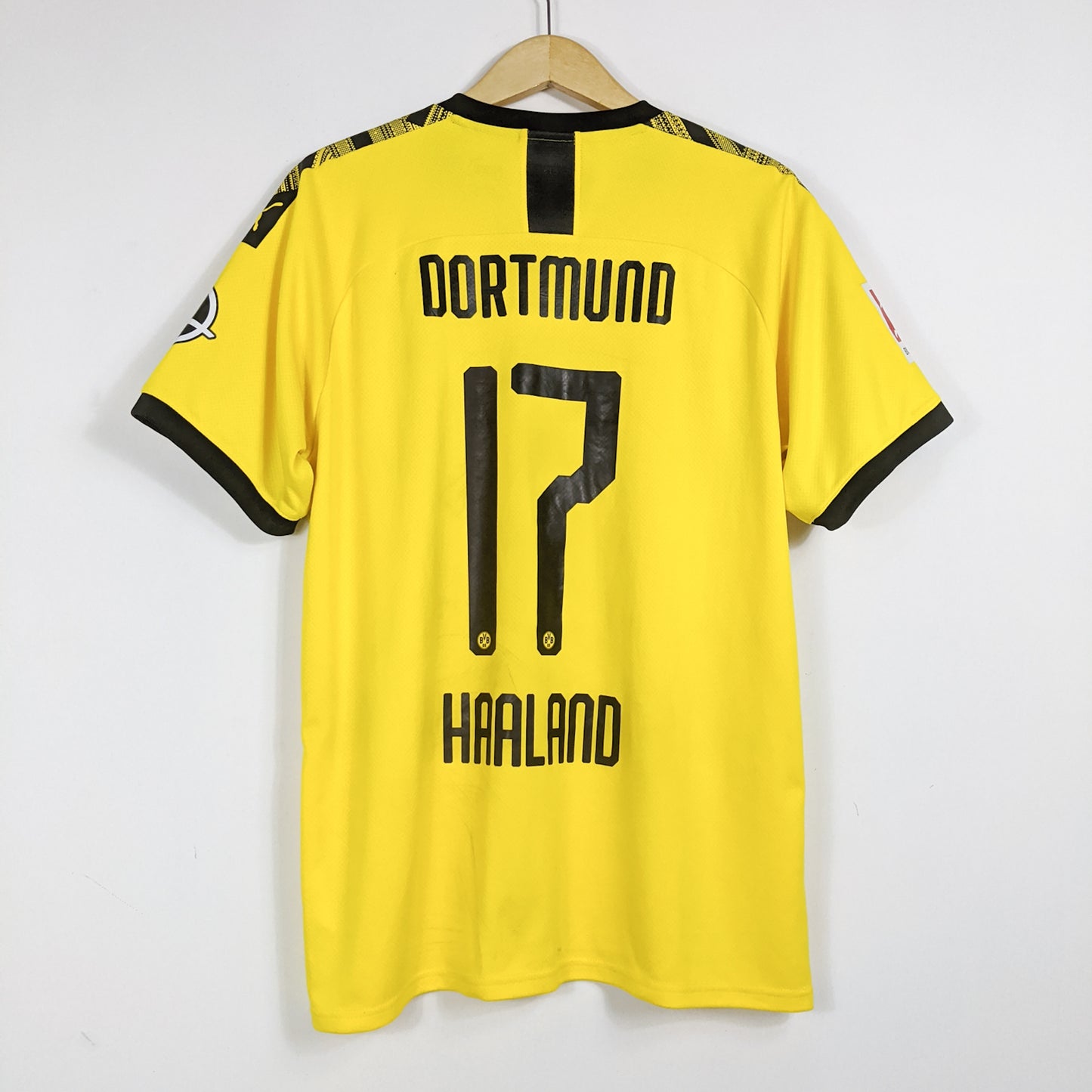 Authentic Dortmund 2019/20 Home - Erling Haaland #17 Size XL