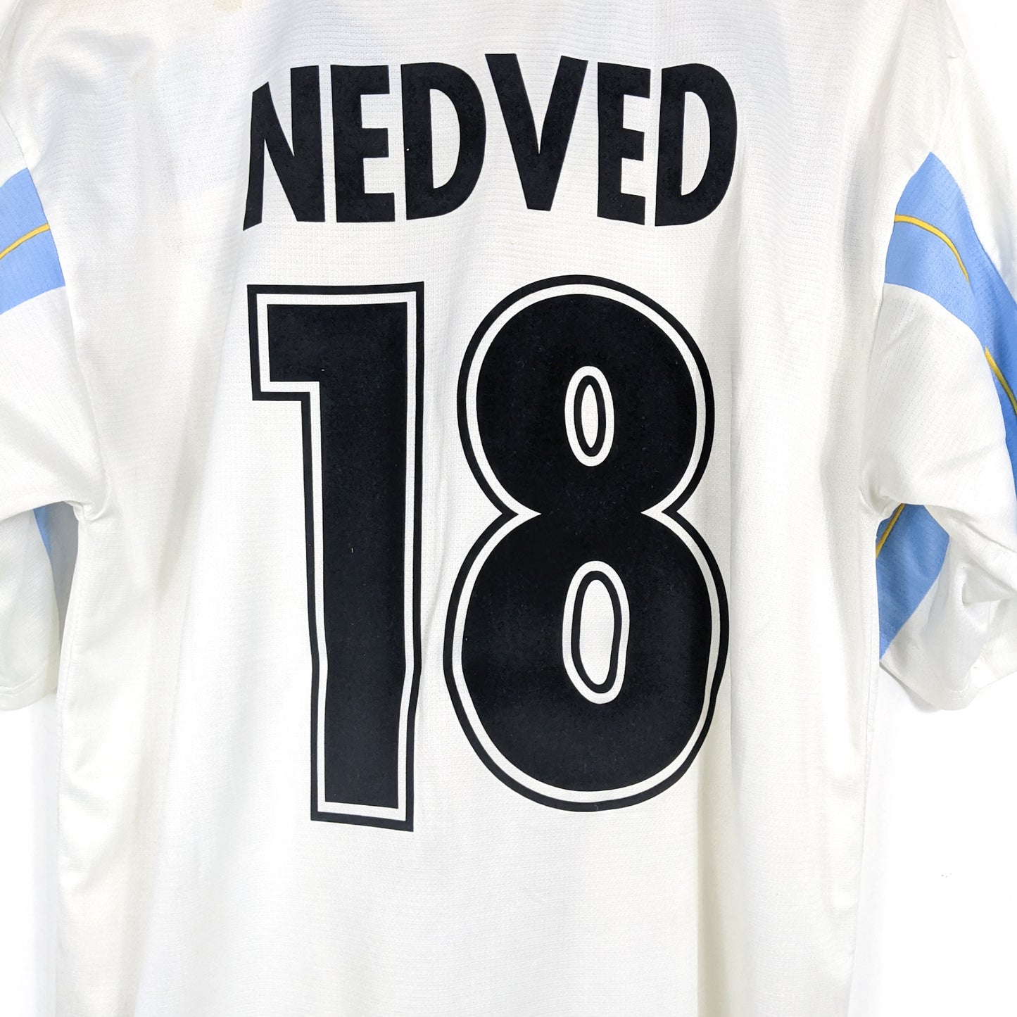 Authentic Lazio 1999/00 Away Centenary - Pavel Nedved #18 Size L