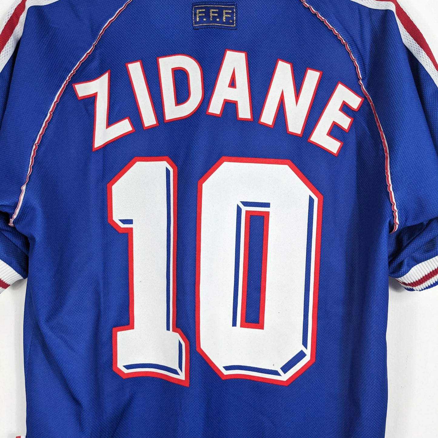 Authentic France 1998 Home - Zinedine Zidane #10 Size S