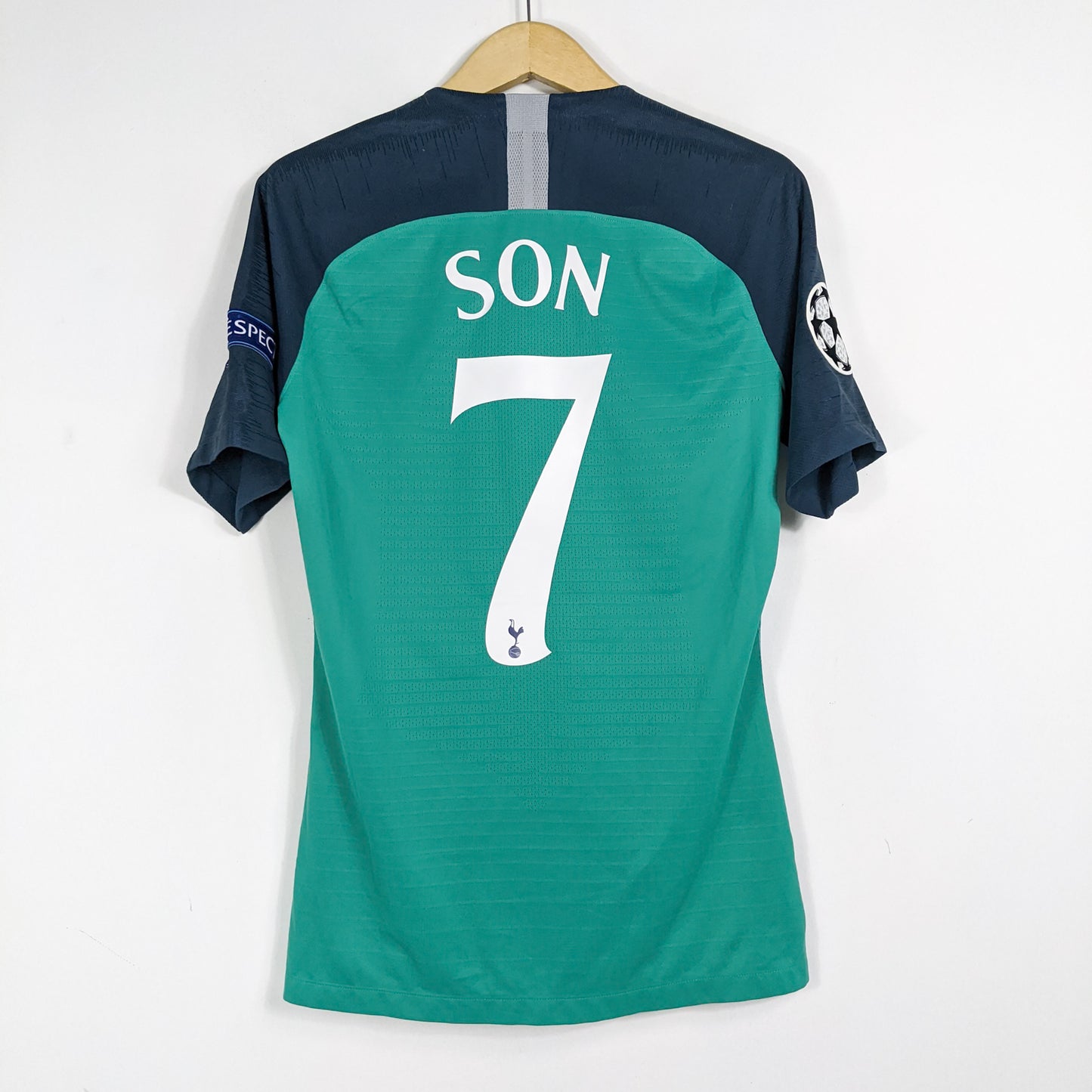 Authentic Tottenham 2018/19 Third - Son Heung-min #7 Size M (Player Issue)