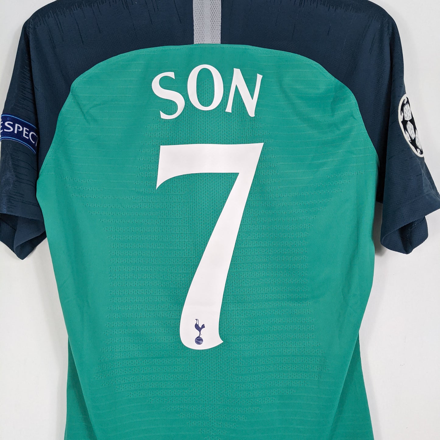 Authentic Tottenham 2018/19 Third - Son Heung-min #7 Size M (Player Issue)