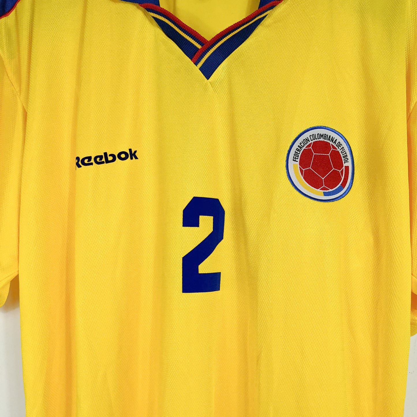 Authentic Colombia 1998 Home - Ivan Cordoba #2 Size XL