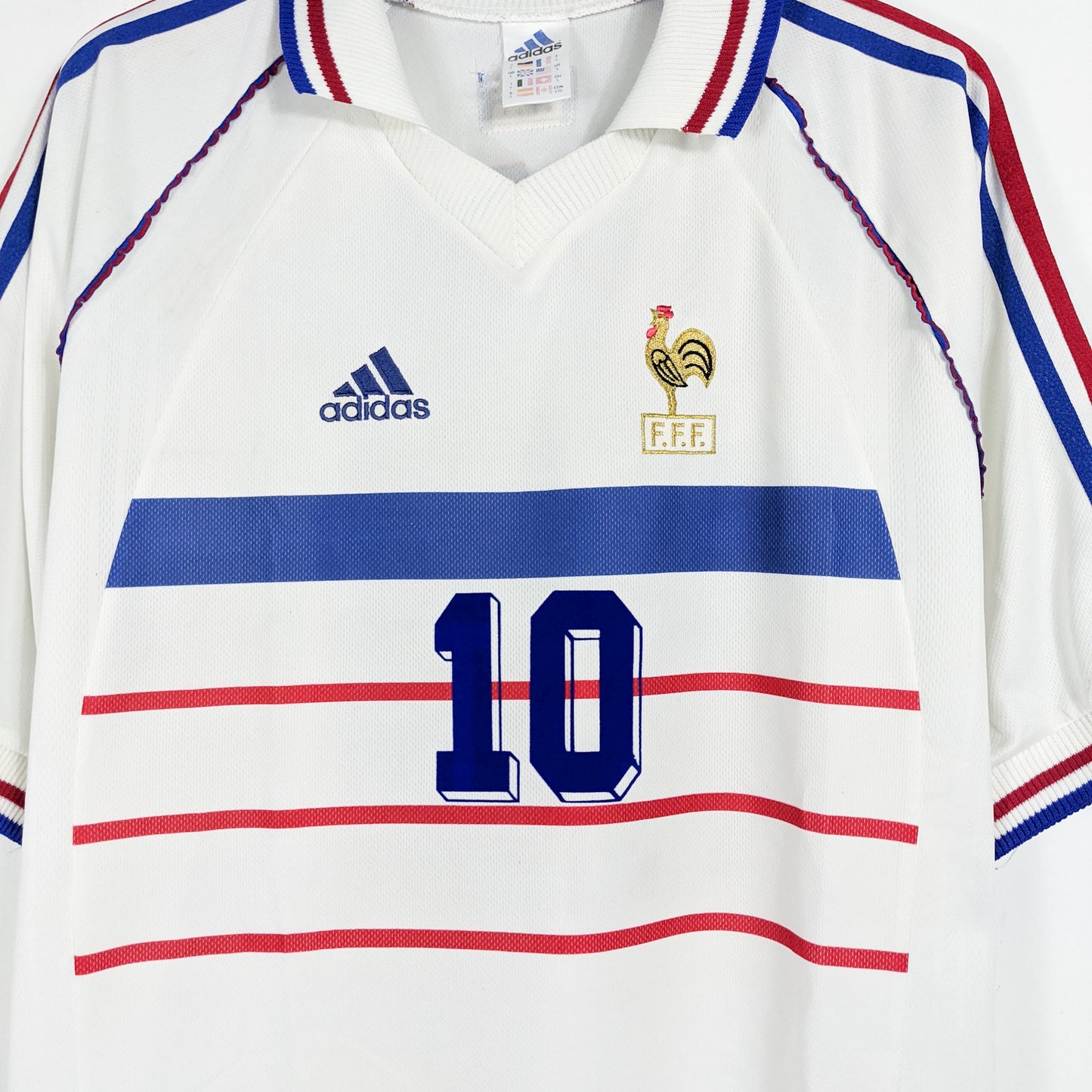 Authentic France 1998 Away - Zinedine Zidane #10 Size L