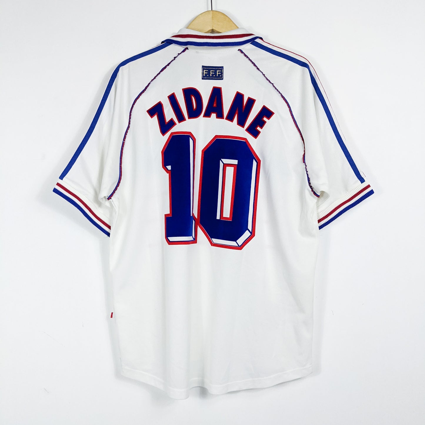 Authentic France 1998 Away - Zinedine Zidane #10 Size L