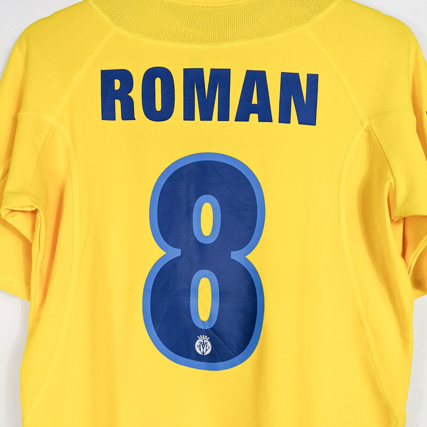 Authentic Villareal 2007/08 Home - Roman Riquelme #10 Size M