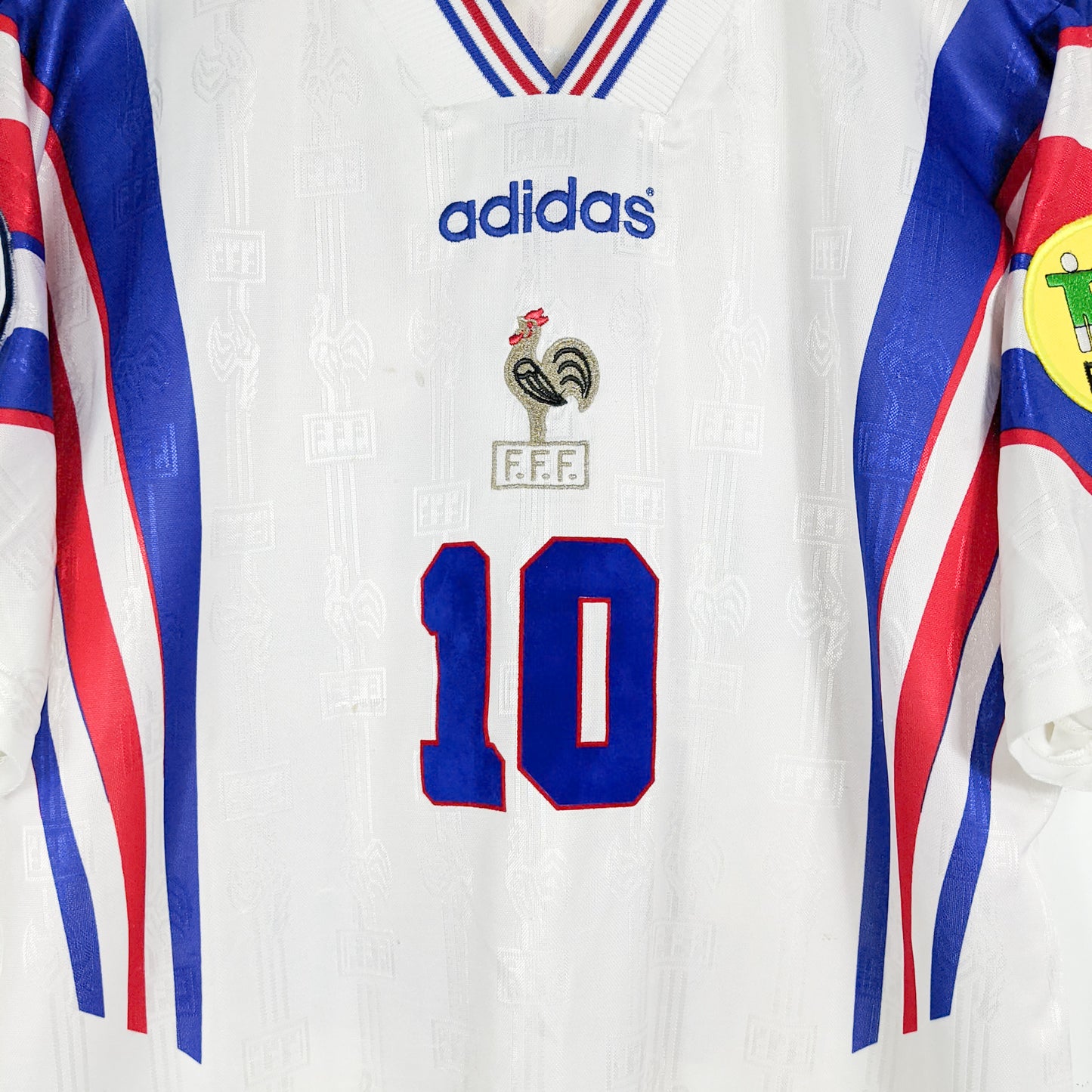 Authentic France 1996/98 Away - Zinedine Zidane #10 Size L