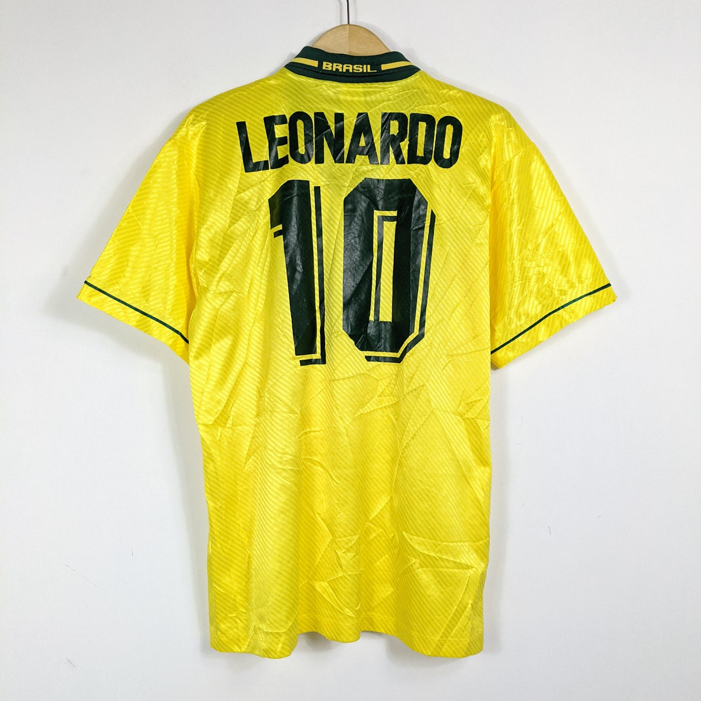 Authentic Brazil 1994/95 Home - Leonardo #10 Size L (Player Issue)