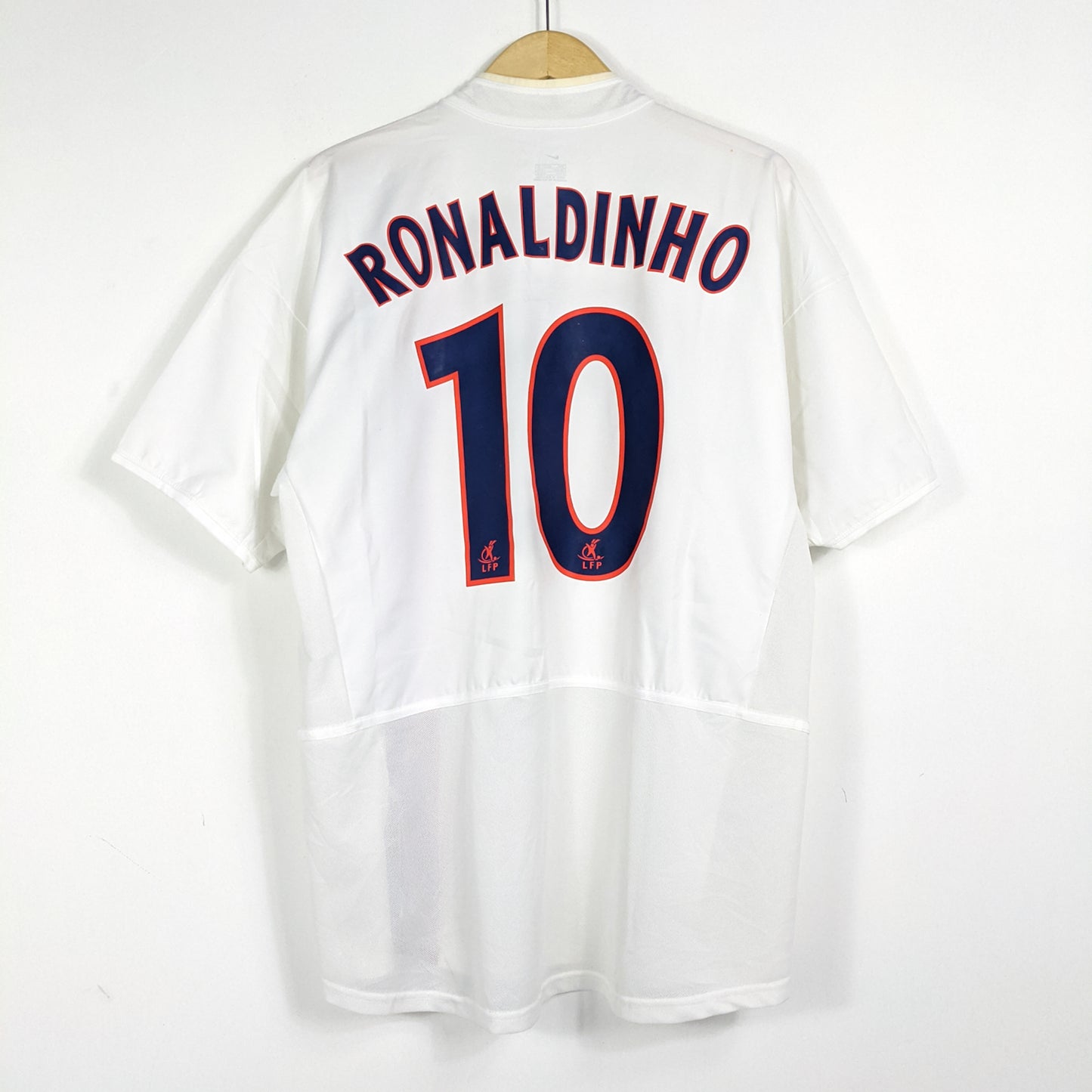 Authentic Paris Saint-Germain 2002/03 Away - Ronaldinho #10 Size L