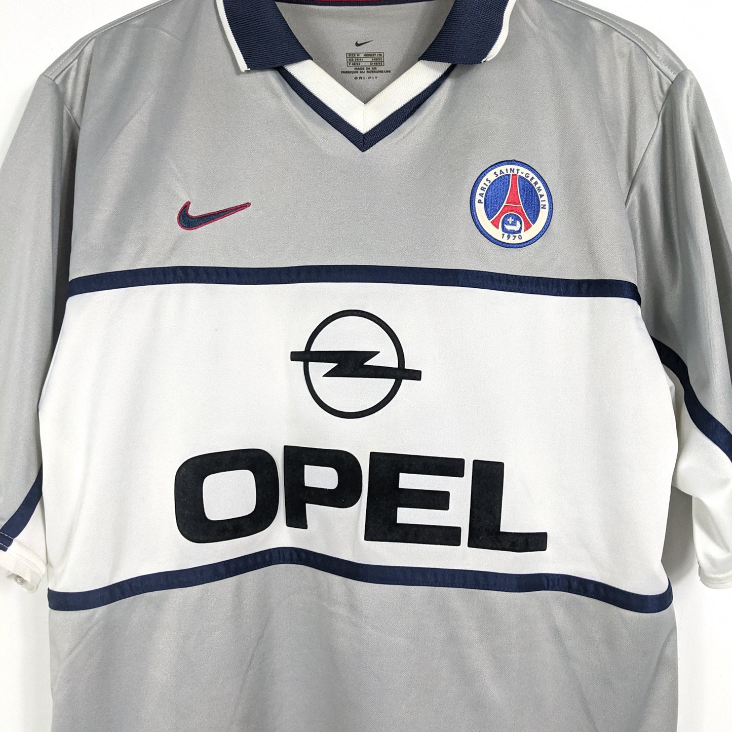 Authentic Paris Saint-Germain 2000/01 Away - Ronaldinho #21 Size M