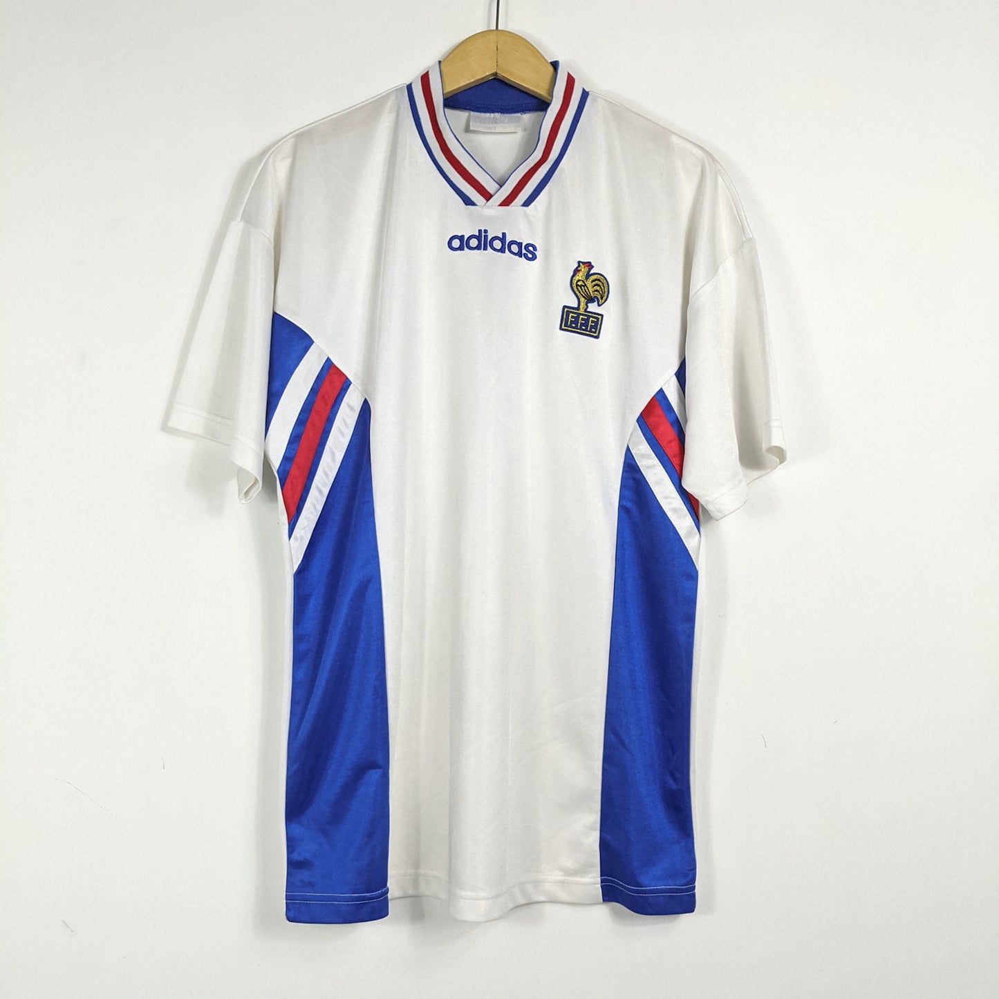 Authentic France 1996 Away - Size L (U-21)