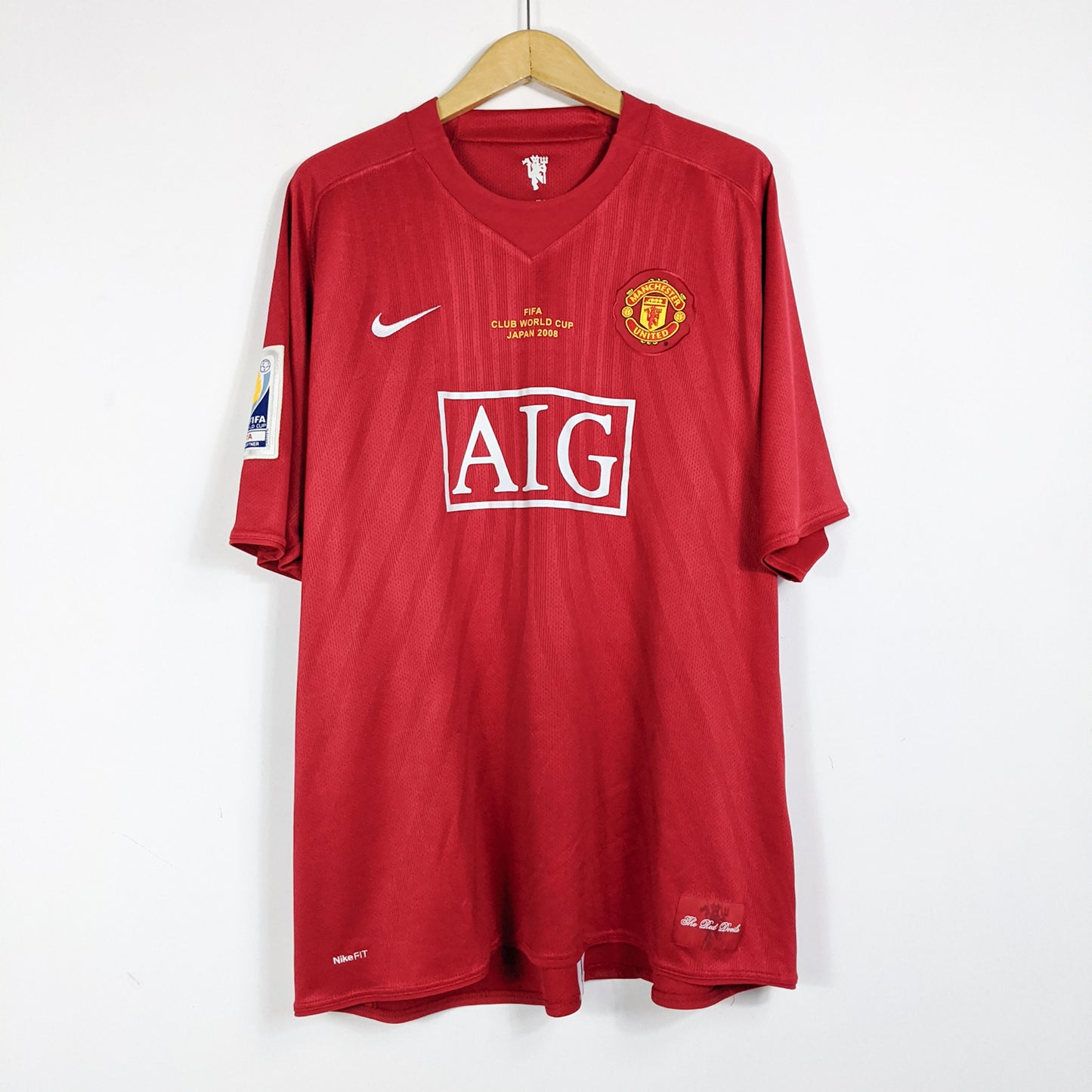 Authentic Manchester United 2007/08 Home - Cristiano Ronaldo #7 Size XXL (Mdt)