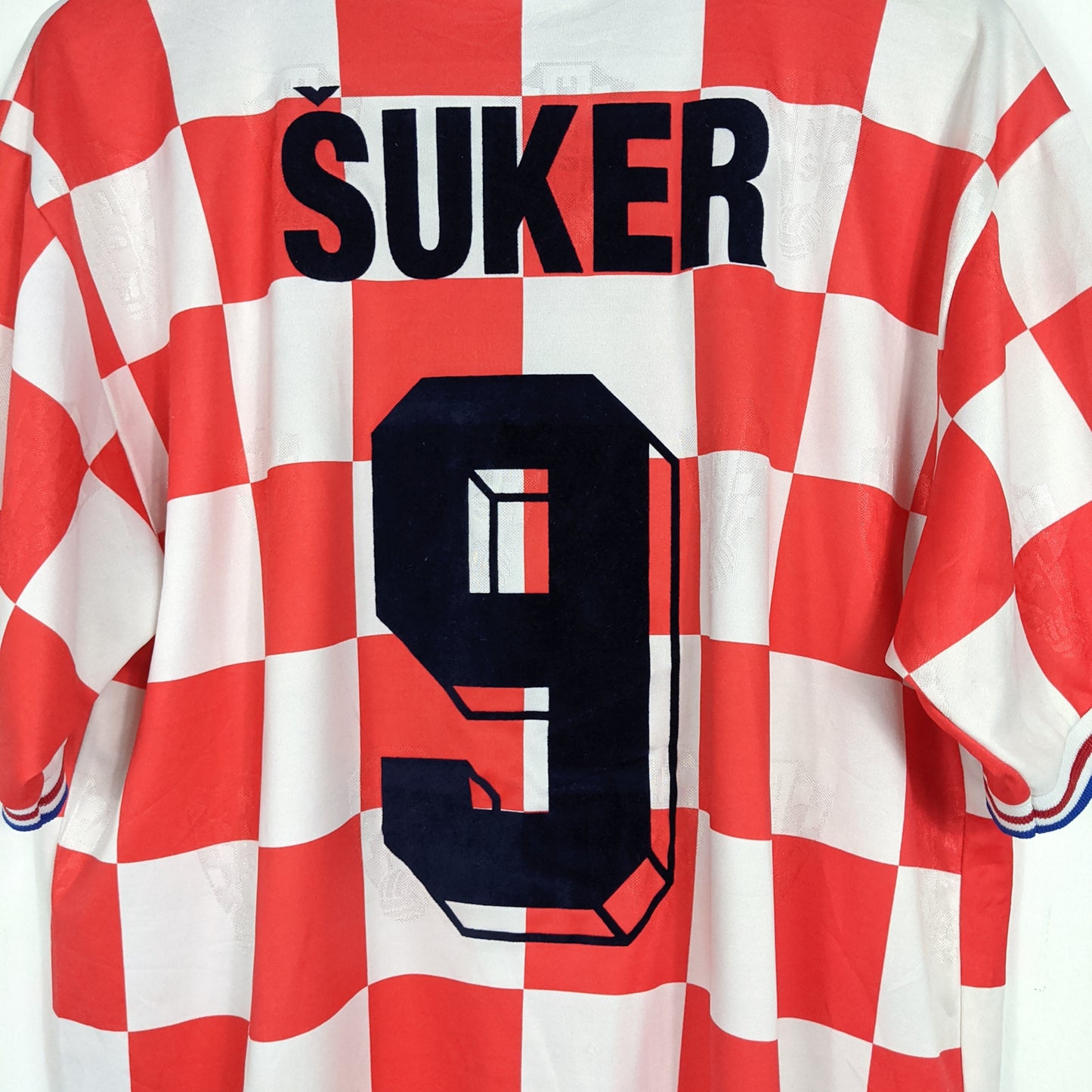 Authentic Croatia 1995/96 Home - Davor Šuker #9 Size L