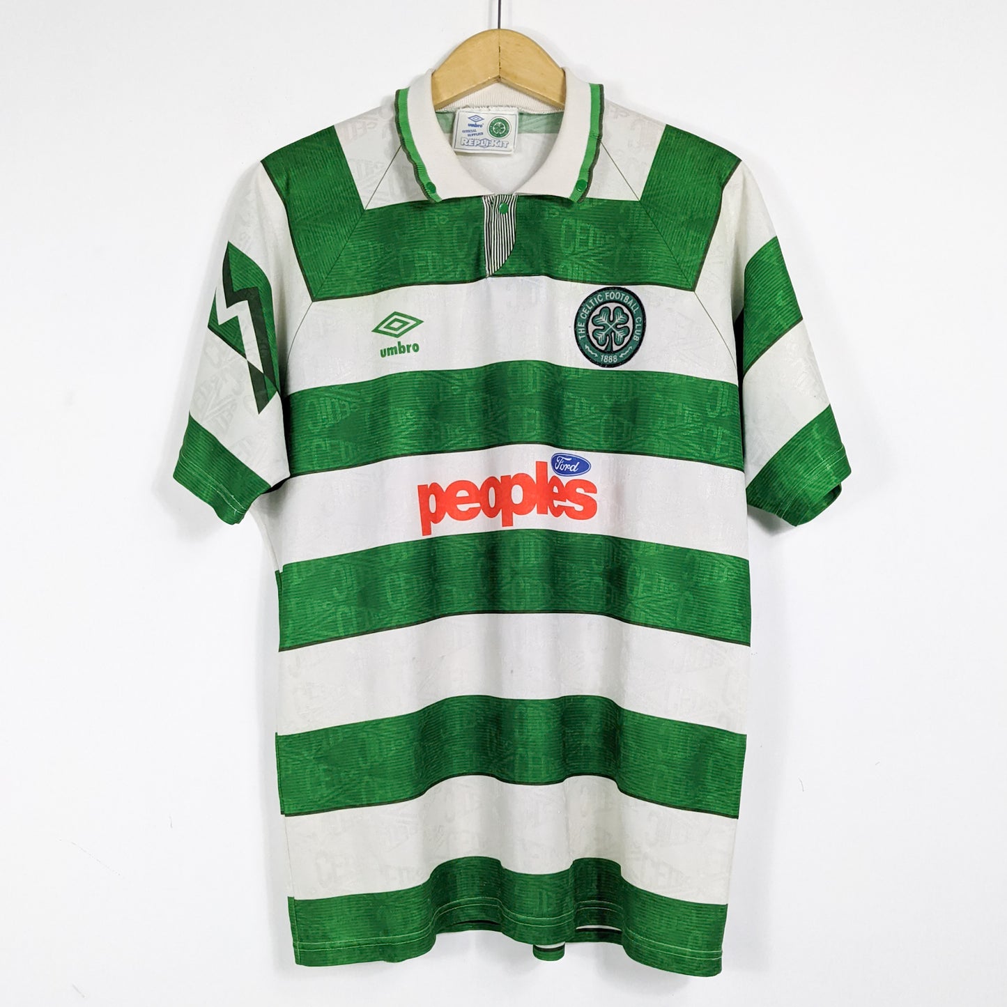 Authentic Celtic 1991/92 Home - Size XL