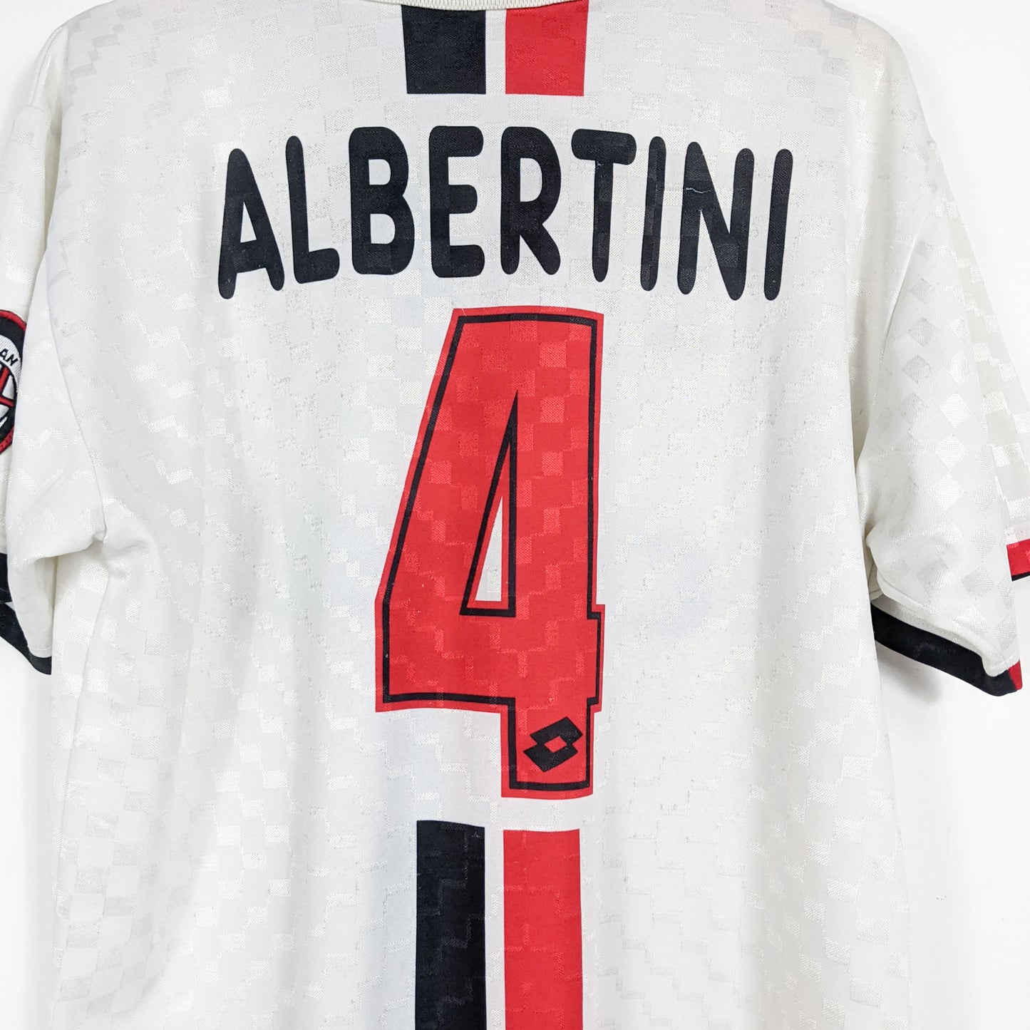 Authentic AC Milan 1996/97 Away - Demetrio Albertini #4 Size L