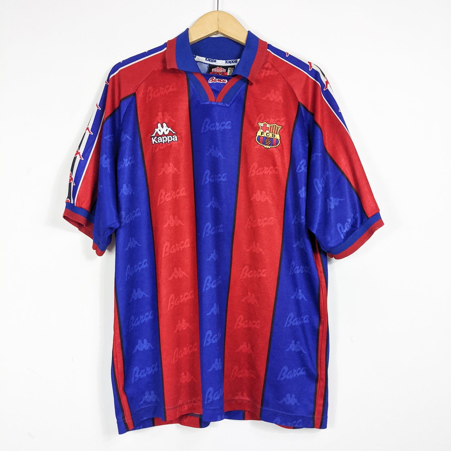 Authentic Barcelona 1995/96 Home - Ronaldo Nazario #9 Size XL