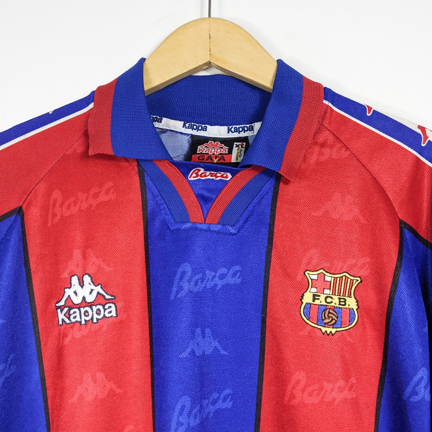 Authentic Barcelona 1995/96 Home - Ronaldo Nazario #9 Size XL