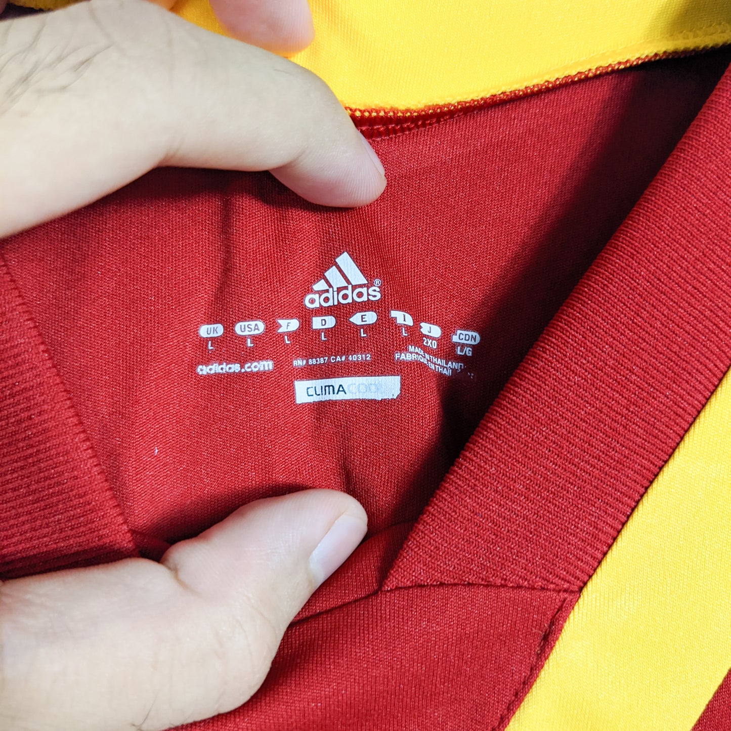 Authentic Spain 2012/13 Home - Juan Mata #13 Size L