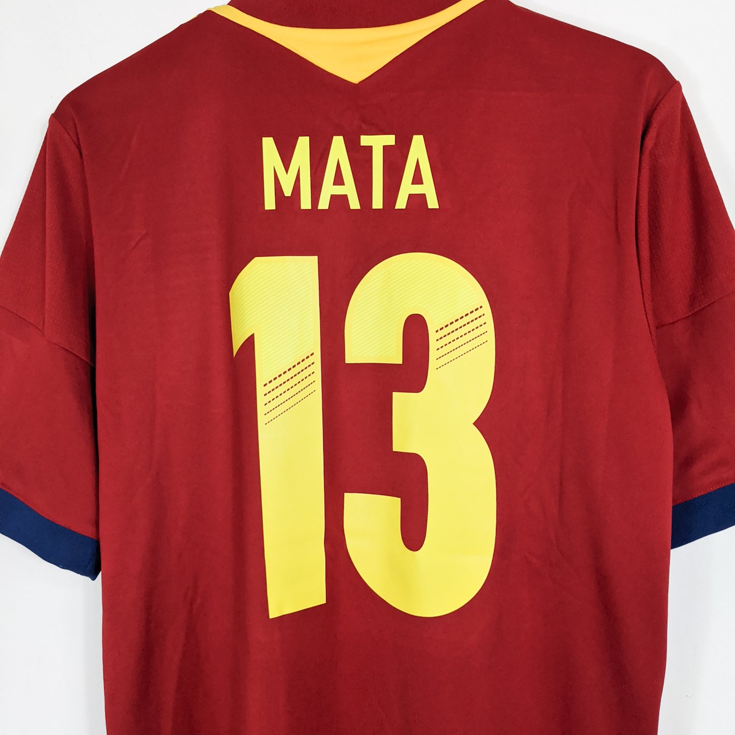 Authentic Spain 2012/13 Home - Juan Mata #13 Size L