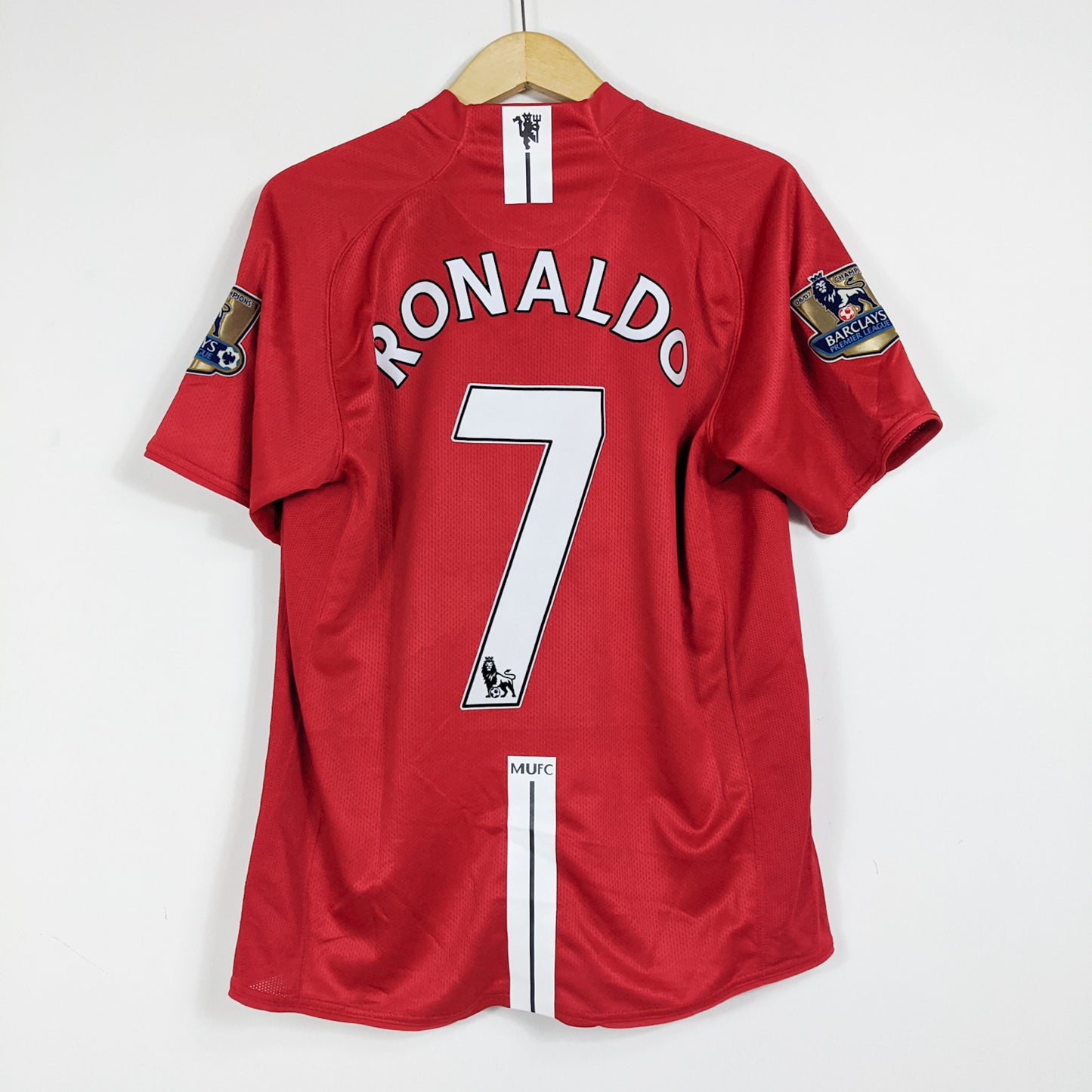 Authentic Manchester United 2007/08 Home - Cristiano Ronaldo #7 Size M