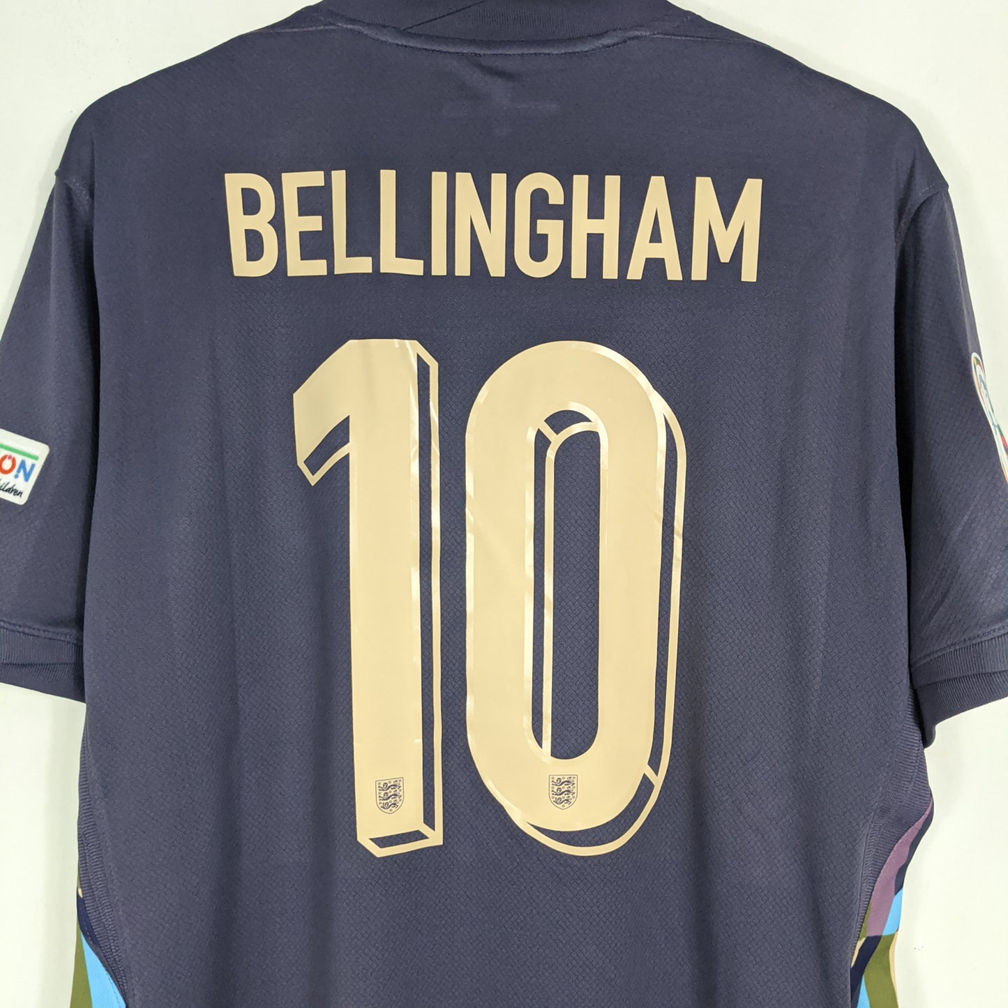 Authentic England 2024/25 Away - Jude Bellingham #10 Size L