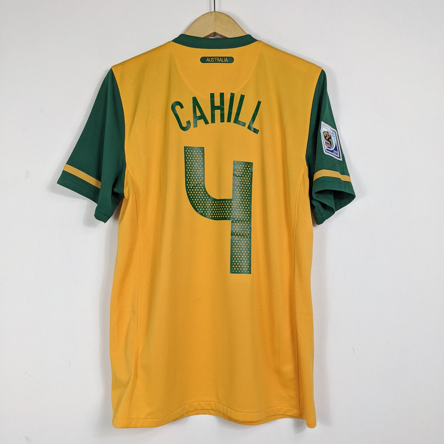 Authentic Australia 2010/11 Home - Tim Cahill #4 Size M