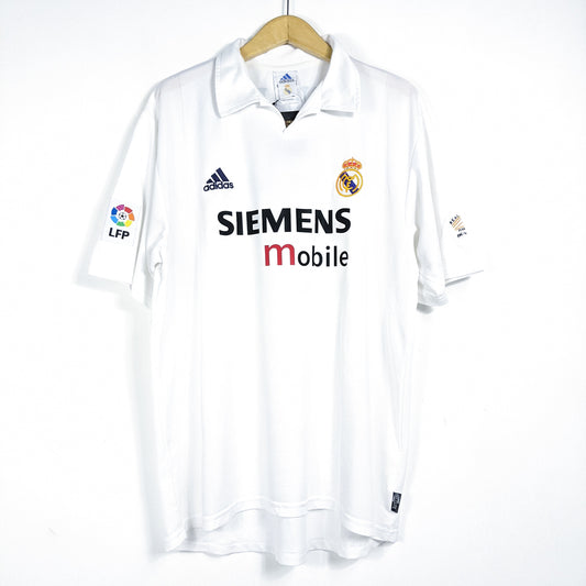 Authentic Real Madrid 2002/03 Home - Ronaldo #9 Size XL