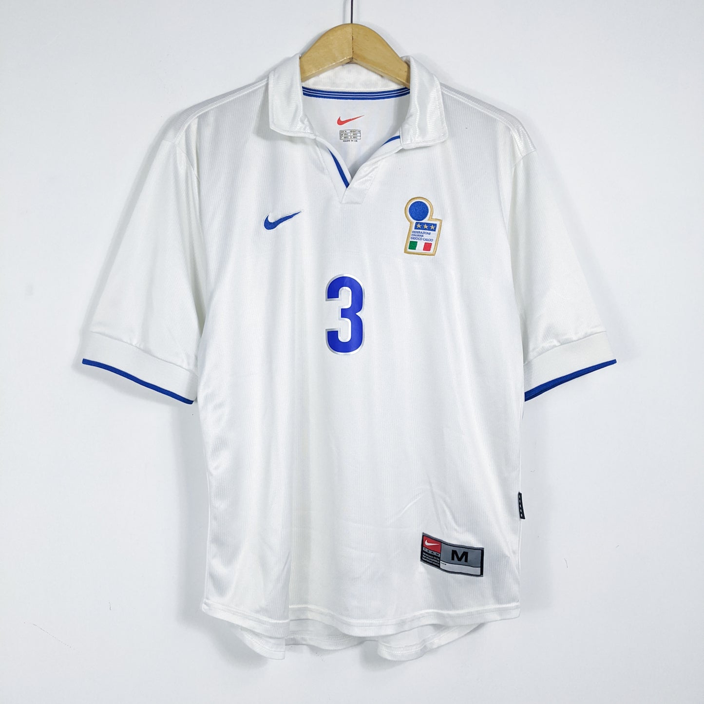 Authentic Italy 1998/99 Away - Paolo Maldini #3 Size M