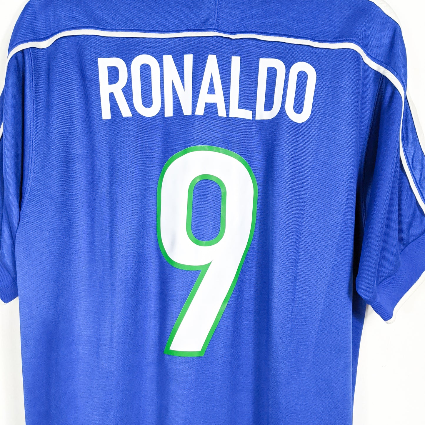 Authentic Brazil 1998 Away - Ronaldo Nazario #9 Size L