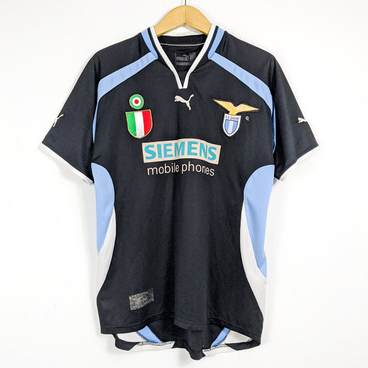 Authentic Lazio 2000/01 Away - Pavel Nedved #18 Size L