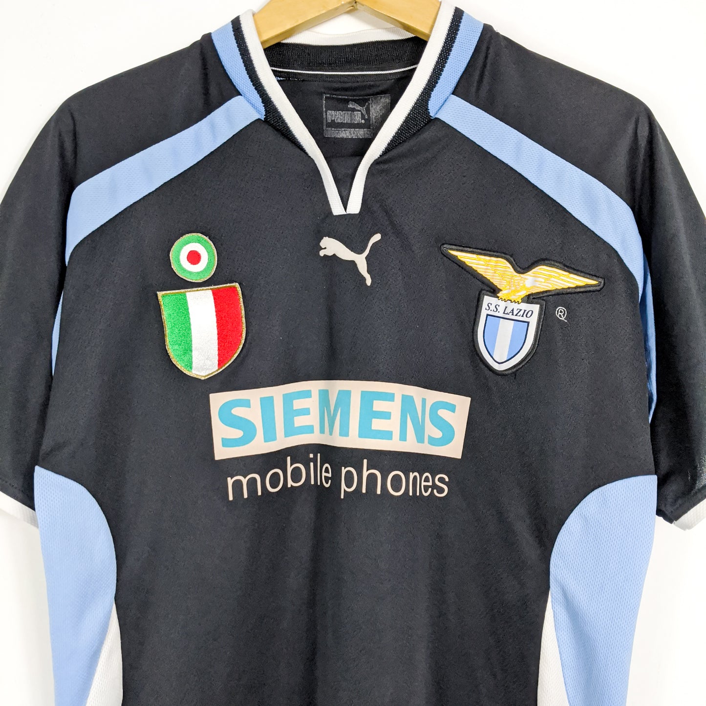 Authentic Lazio 2000/01 Away - Pavel Nedved #18 Size L