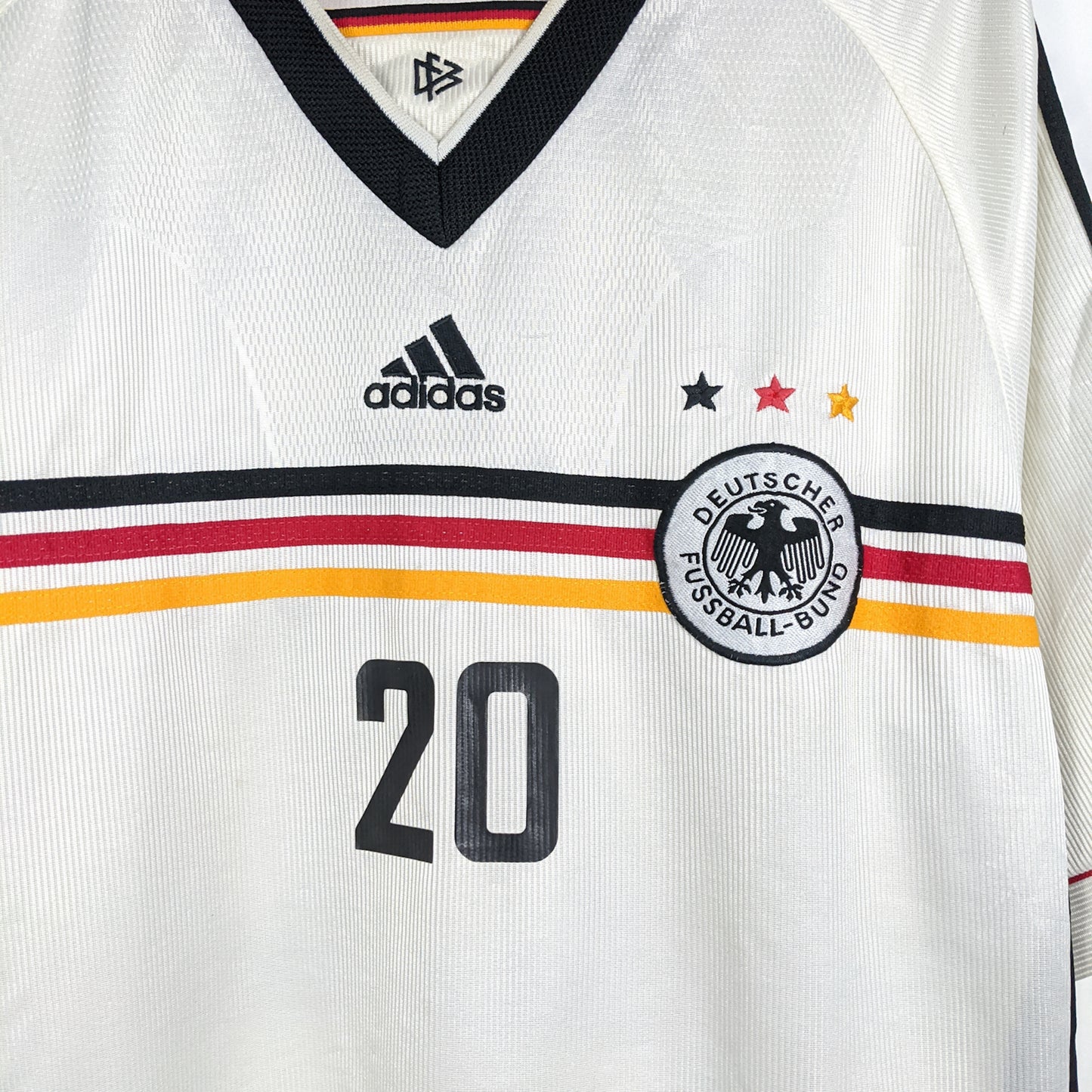 Authentic Germany 1998 Home - Olivier Bierhoff #20 Size L