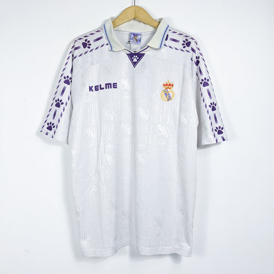 Authentic Real Madrid 1996/97 Home - Davor Suker #9 Size XL (With shorts)