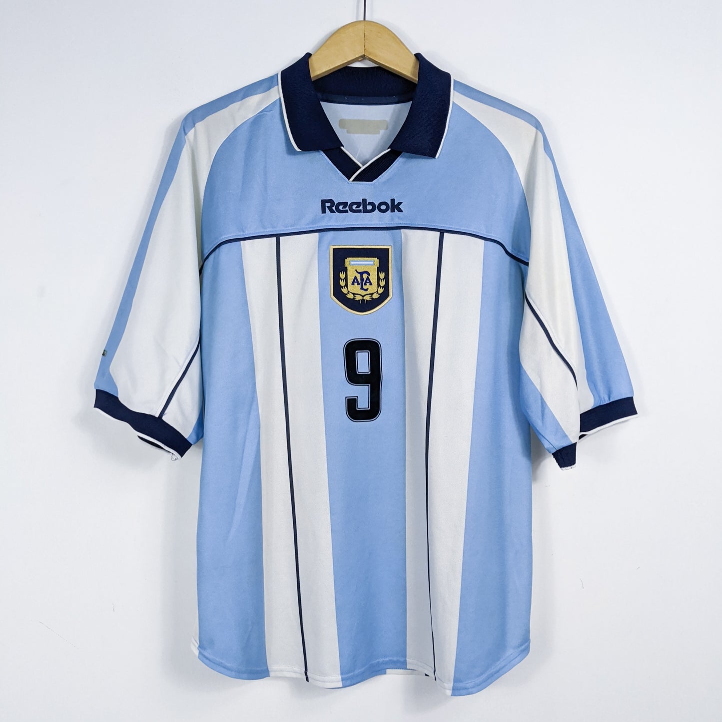 Authentic Argentina 2000 Home - Gabriel Batistuta #9 Size L/XL