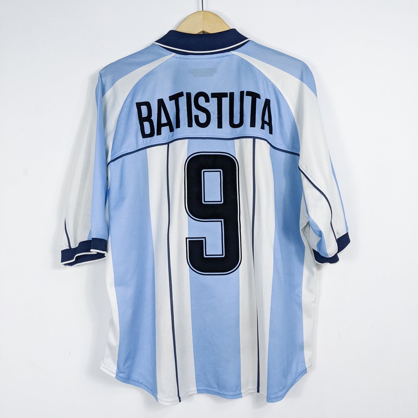 Authentic Argentina 2000 Home - Gabriel Batistuta #9 Size L/XL