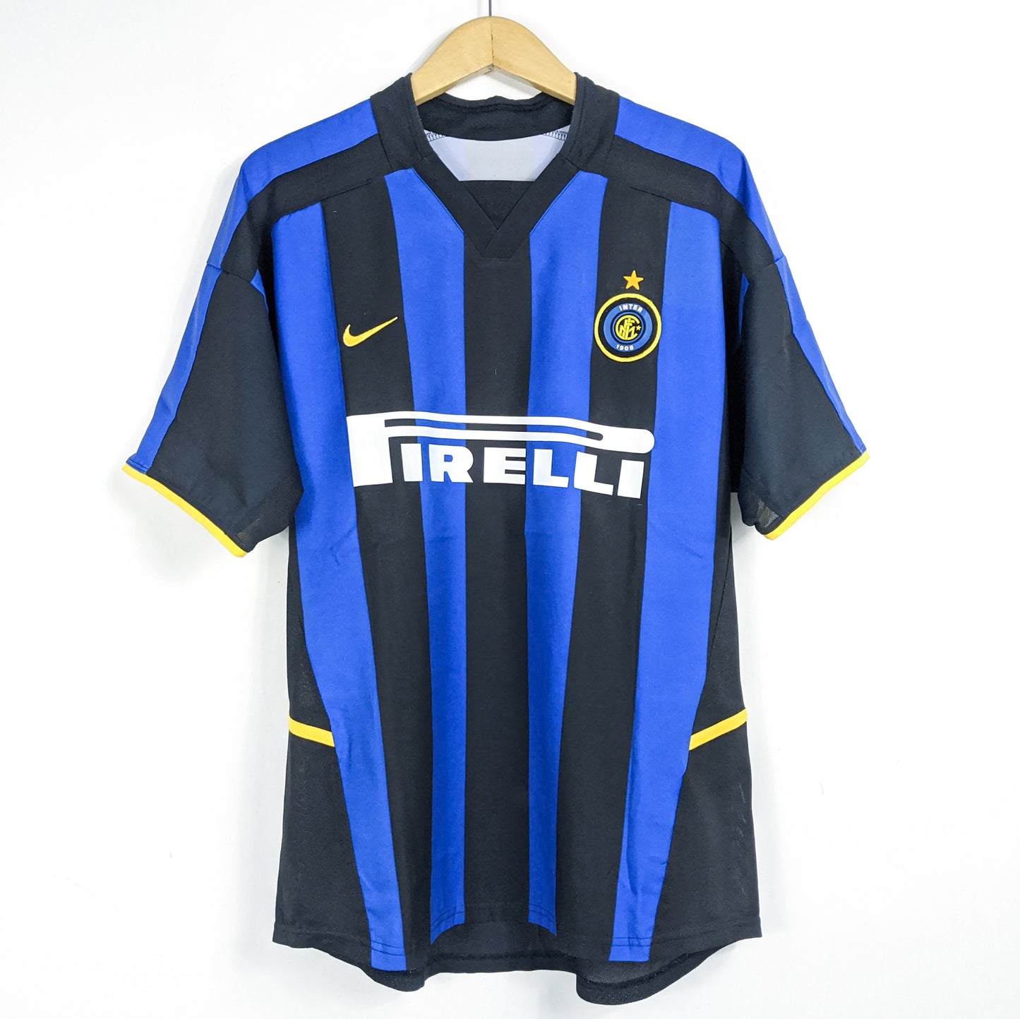 Authentic Inter Milan 2002/03 Home - Alvaro Recoba #20 Size M