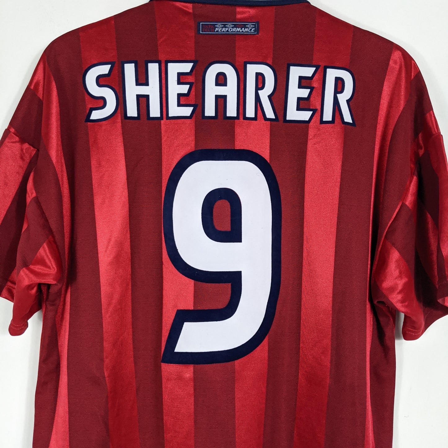 Authentic England 1998 Away - Alan Shearer #9 Size L