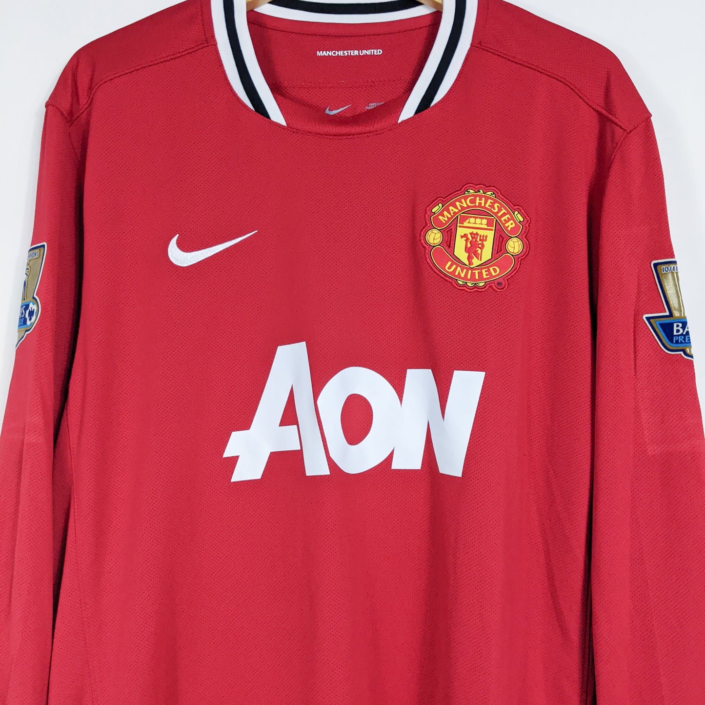 Authentic Manchester United 2011/12 Home - Dimitar Berbatov #9 Size XL (Long sleeve)