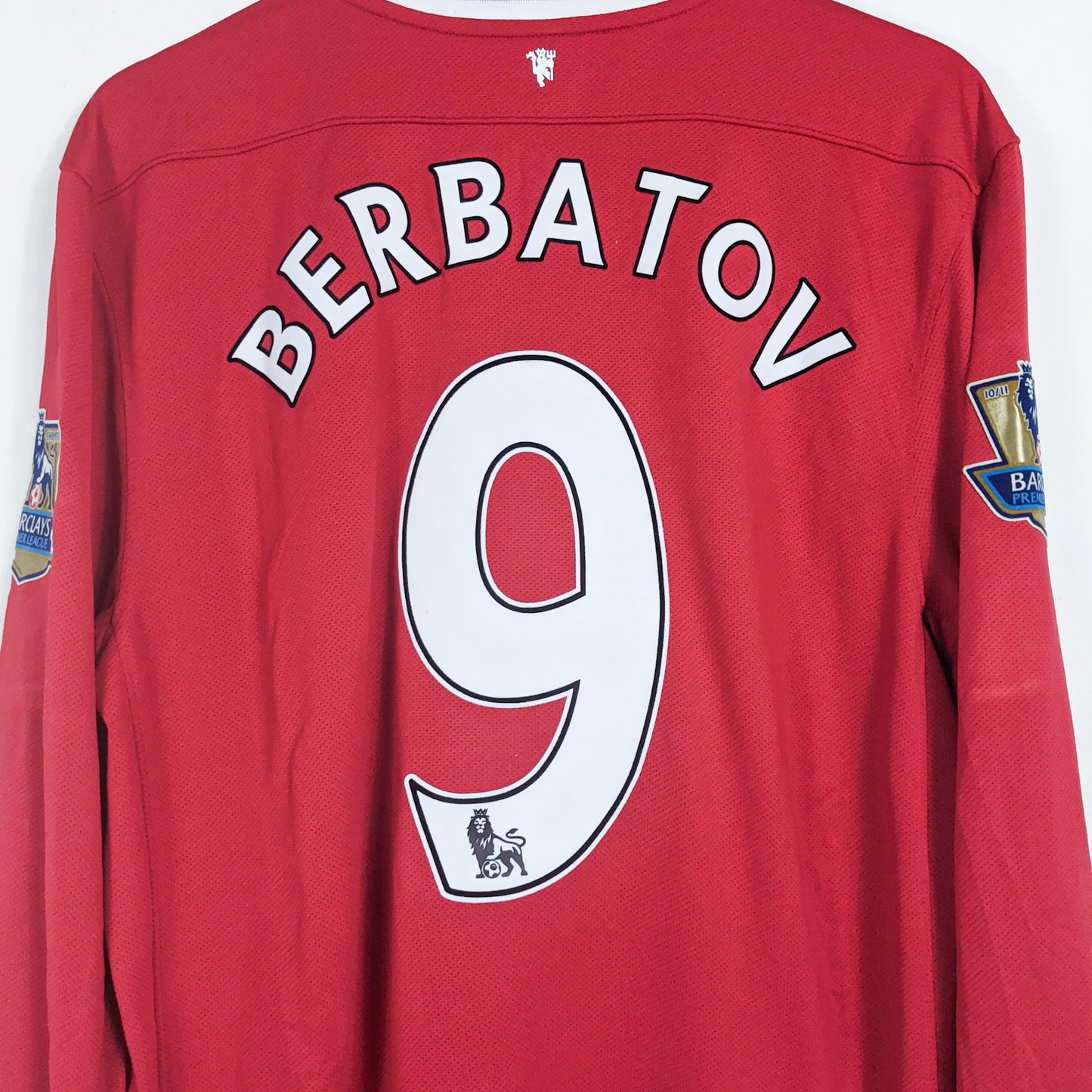 Authentic Manchester United 2011/12 Home - Dimitar Berbatov #9 Size XL (Long sleeve)