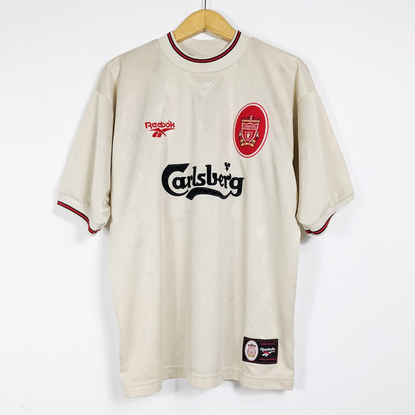 Authentic Liverpool 1996/97 Away - Robbie Fowler #9 Size L