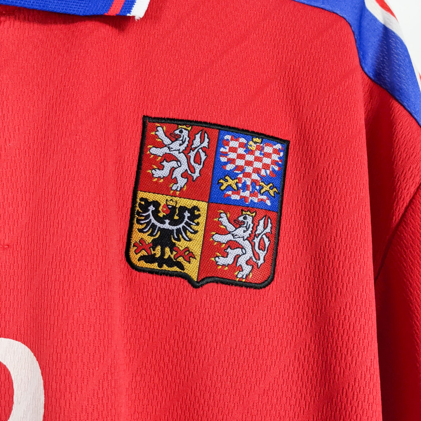 Authentic Czech Republic 1996 Home - Poborsky #8 Size L