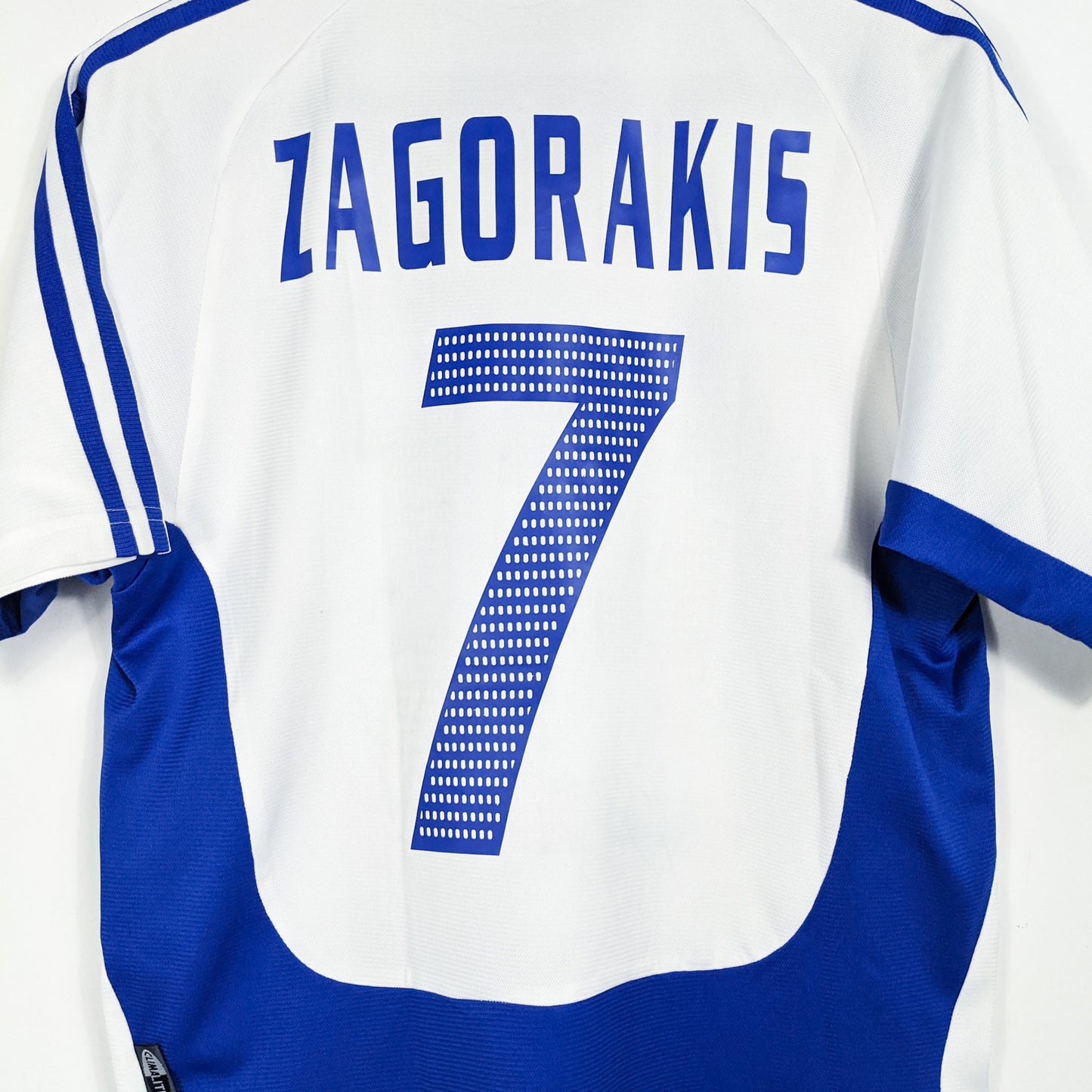 Authentic Greece 2004 Away - Zagorakis #7 Size S