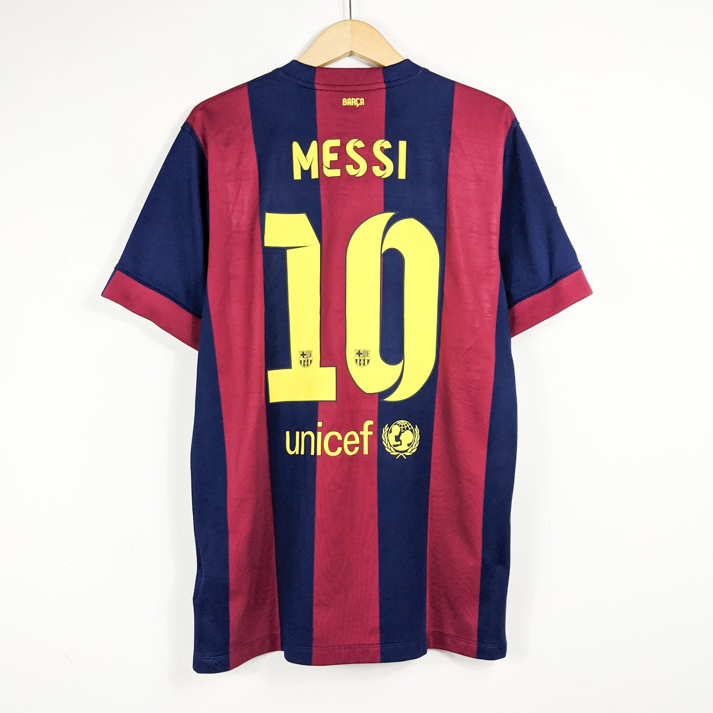 Authentic Barcelona 2014/15 Home - Lionel Messi #10 Size L