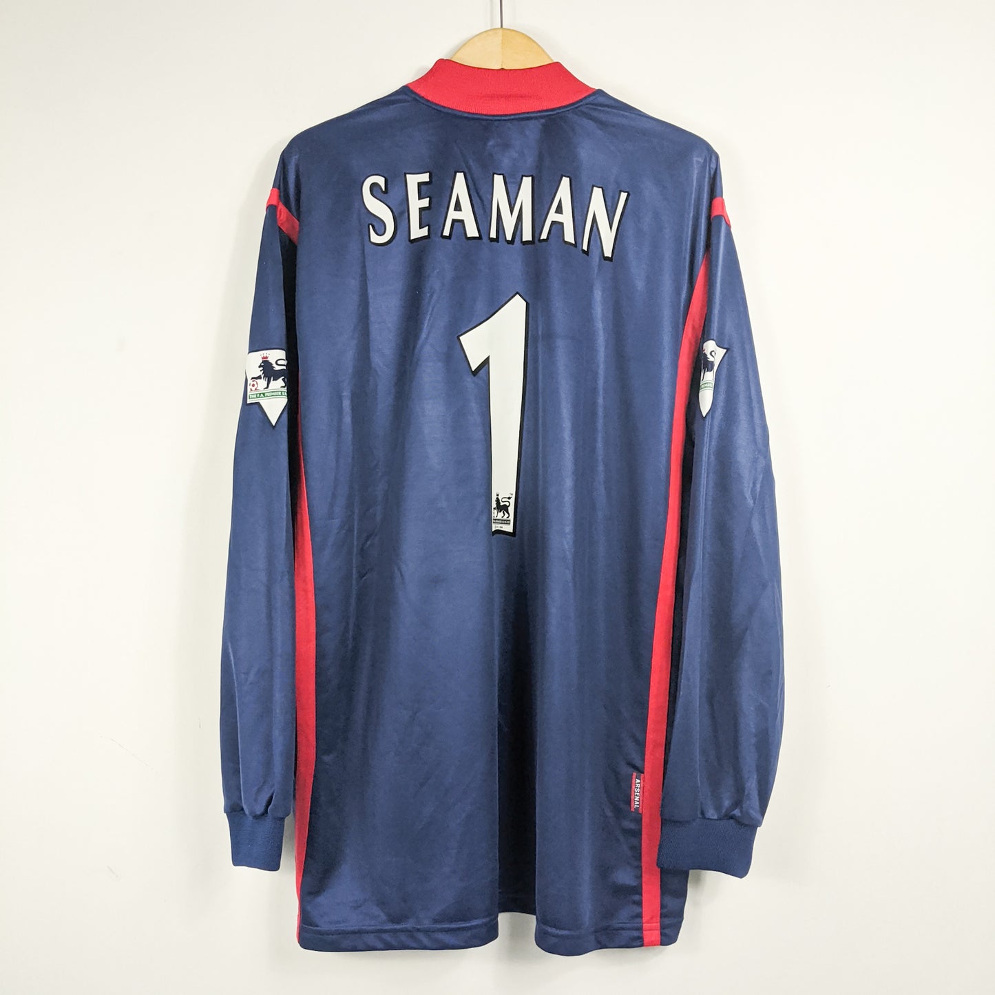 Authentic Arsenal 1998/99 GK - David Seaman #1 Size XL (Long Sleeve)